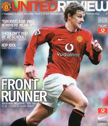 Match programme